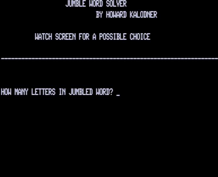 Screen shot
